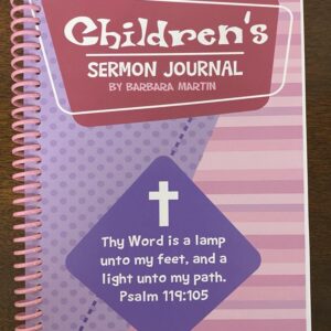 Sermon Journal - Girls