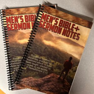 Men's Sermon Notebook